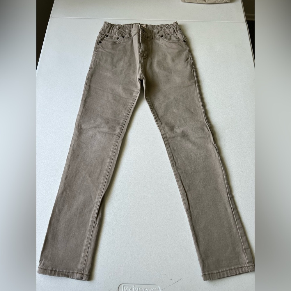 Lucky Brand beige denim pants size 10